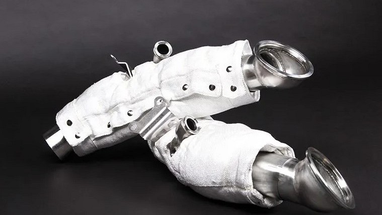 Photo of Capristo Decat Downpipes for the Ferrari SF90 Spider/Stradale - Image 1